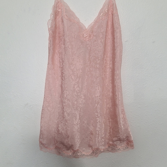 Vintage Victoria's secret gold lable pink slip nighty lingerie - Picture 3 of 13